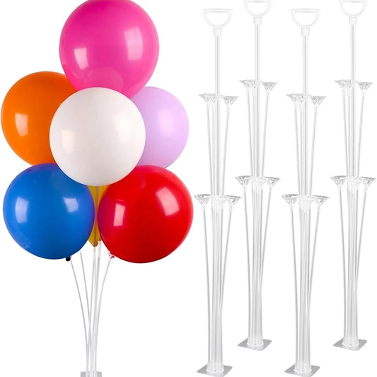 Birthday Wedding Party Decoration Balloon Support Balloon Stand Balloon Holder Balloon Stick Tubes Kids Baby Shower Table Decor