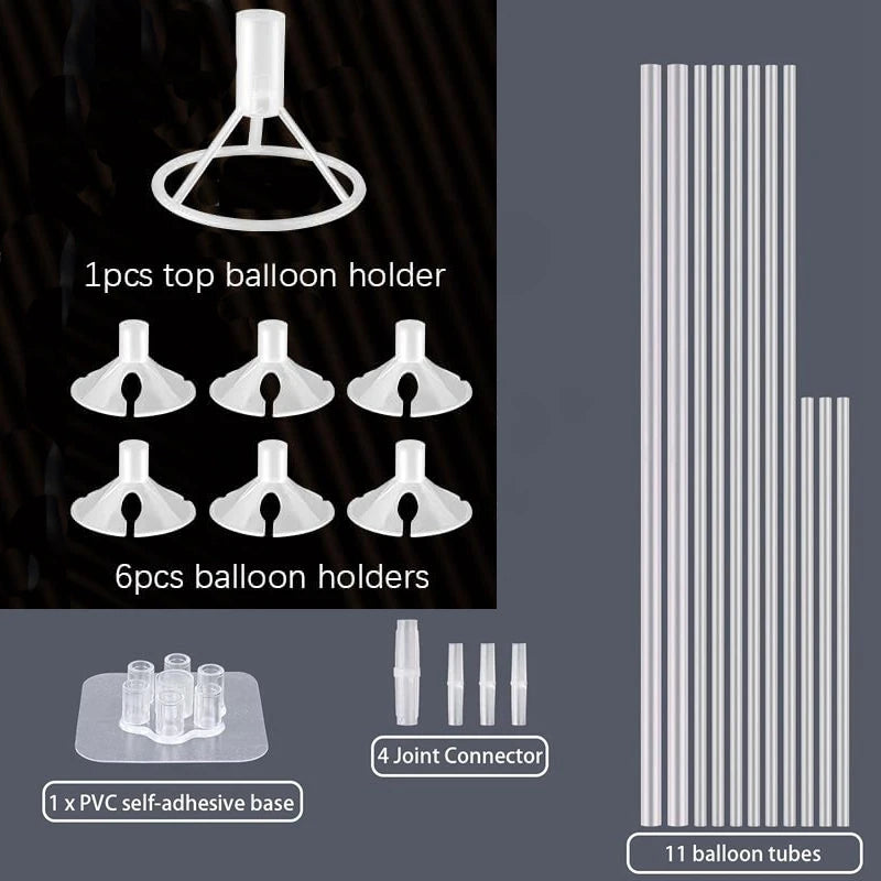 Birthday Wedding Party Decoration Balloon Support Balloon Stand Balloon Holder Balloon Stick Tubes Kids Baby Shower Table Decor