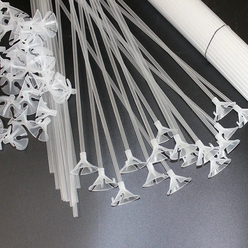 Birthday Wedding Party Decoration Balloon Support Balloon Stand Balloon Holder Balloon Stick Tubes Kids Baby Shower Table Decor