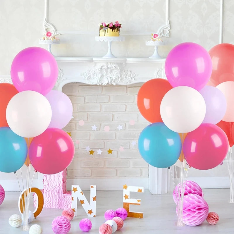 Birthday Wedding Party Decoration Balloon Support Balloon Stand Balloon Holder Balloon Stick Tubes Kids Baby Shower Table Decor