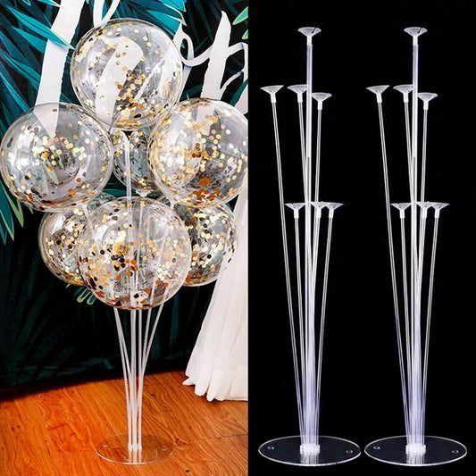 Birthday Wedding Party Decoration Balloon Support Balloon Stand Balloon Holder Balloon Stick Tubes Kids Baby Shower Table Decor